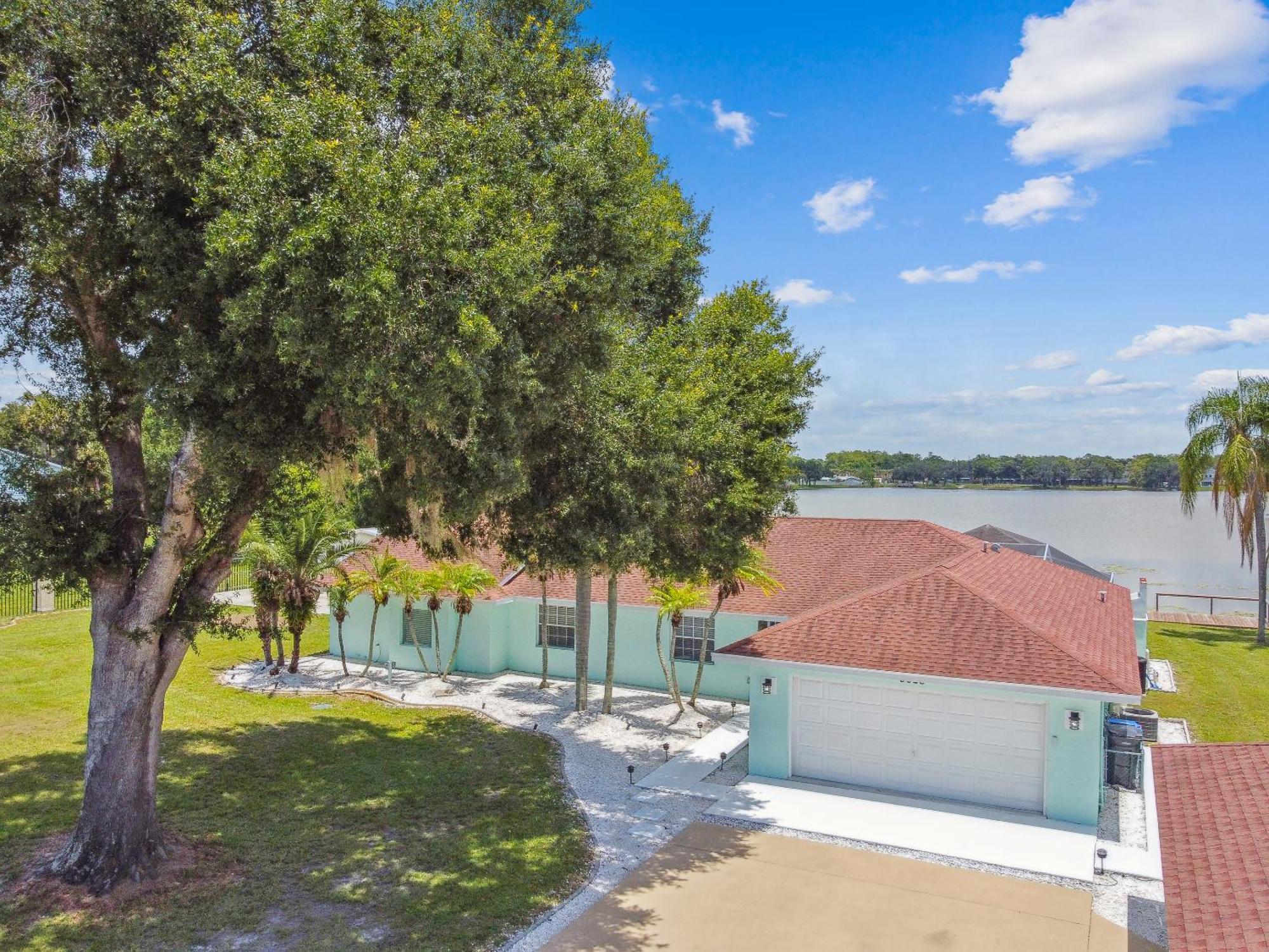 Lake House Westchase Area. Heated Pool Waterfront! Tampa Dış mekan fotoğraf